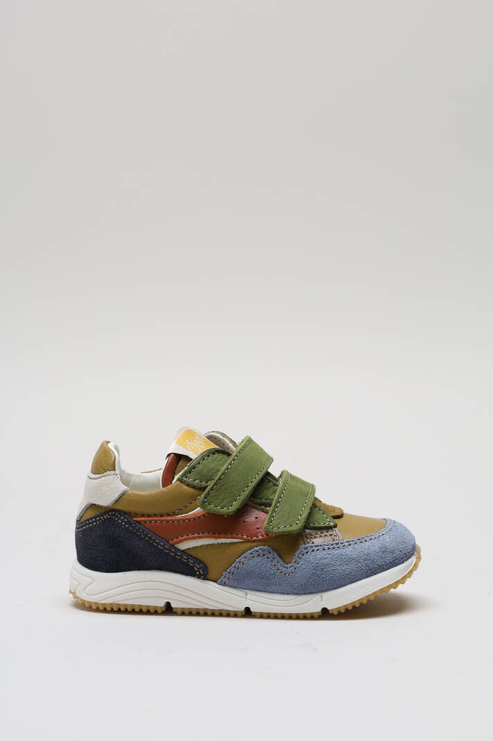 Kaki Velcro schoen