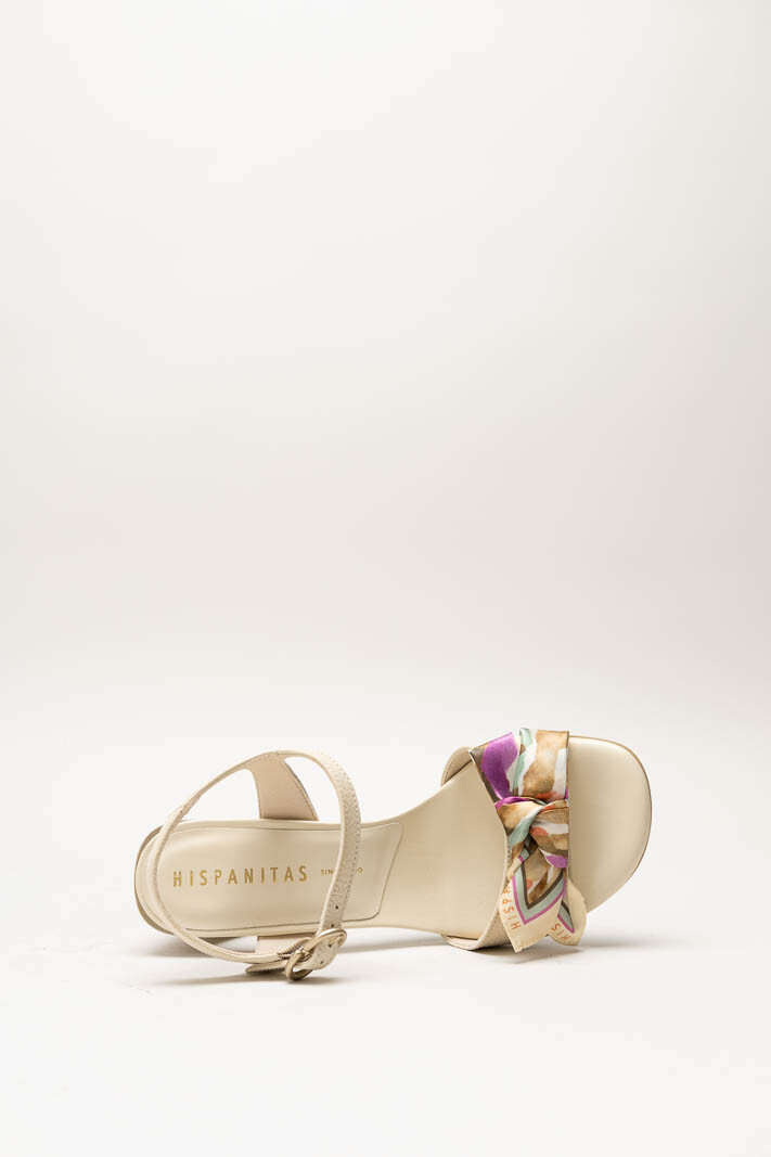 Ecru Sandaal hak image