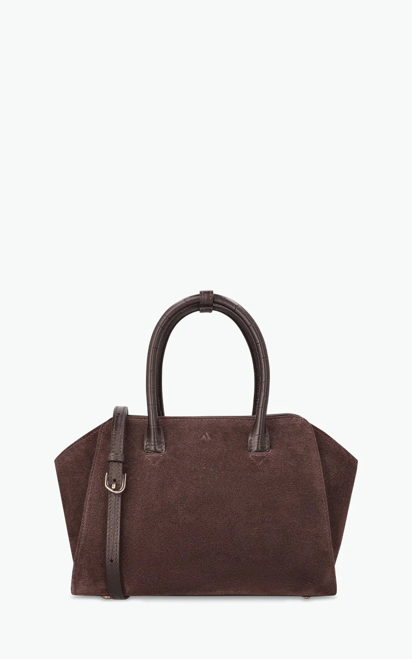 Donkerbruin Handtas
