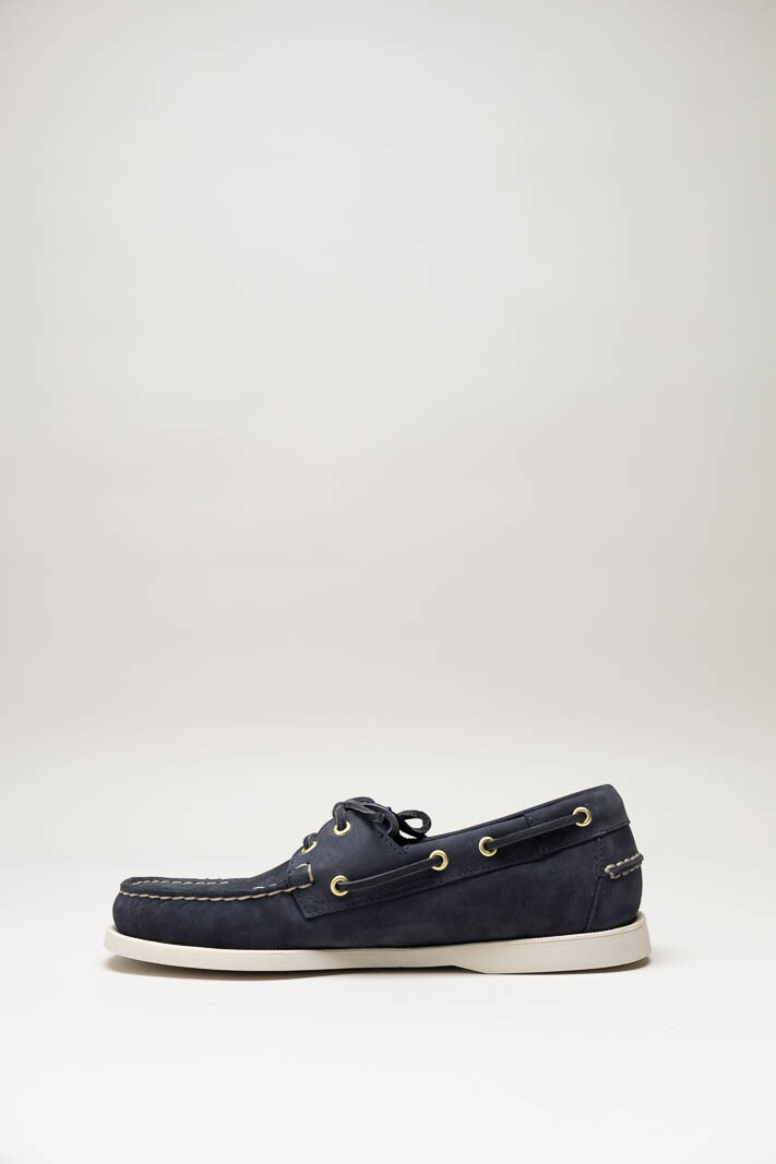 Donkerblauw Bootschoen image
