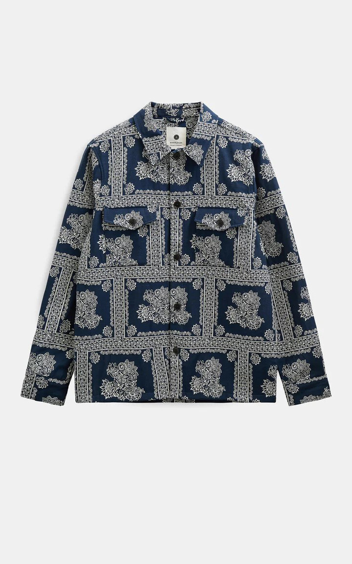 Blauw Overshirt image