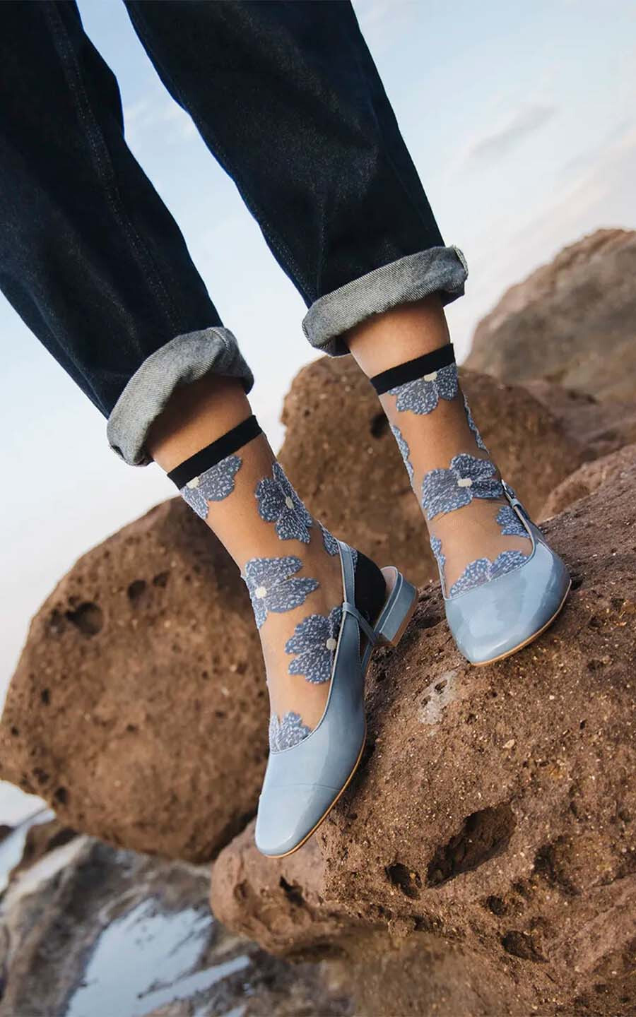 Blauw Kousen