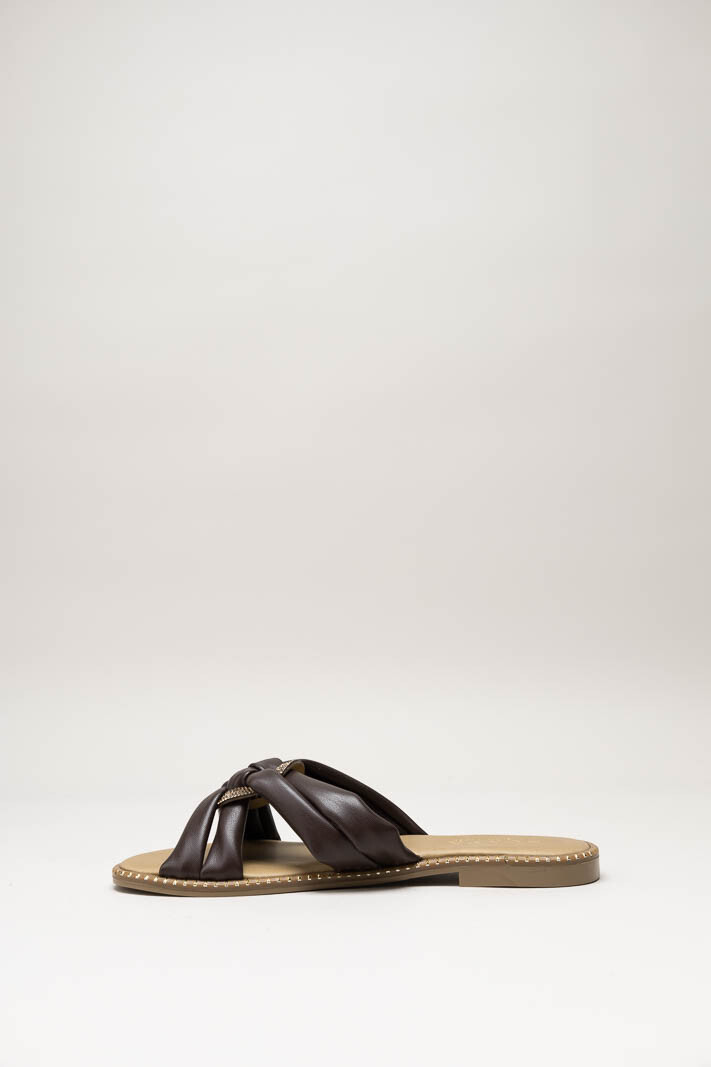 Donkerbruin Slipper image