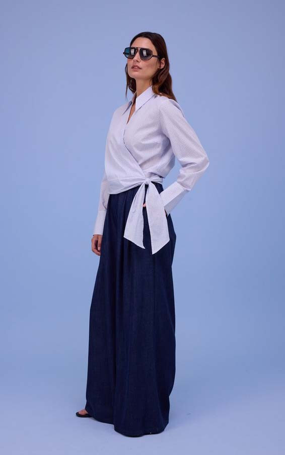 Blauw Blouse image