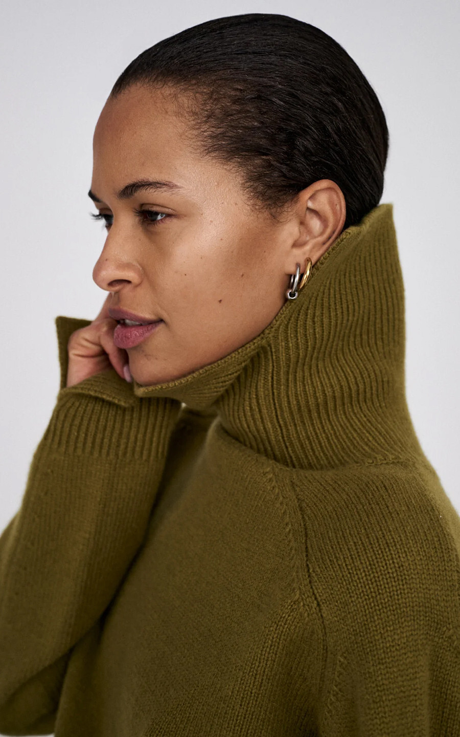 Kaki Sweater/trui image