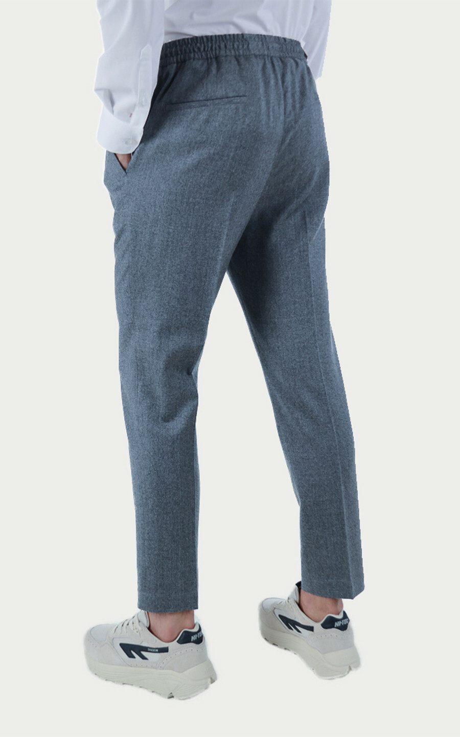 Lichtgrijs Broek