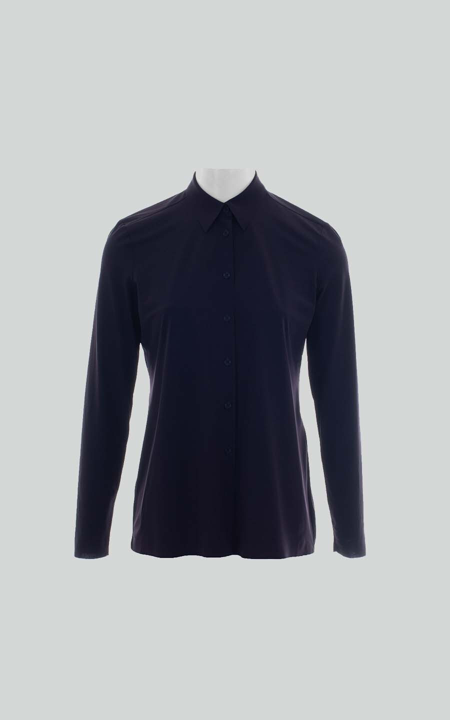 Donkerblauw Hemd