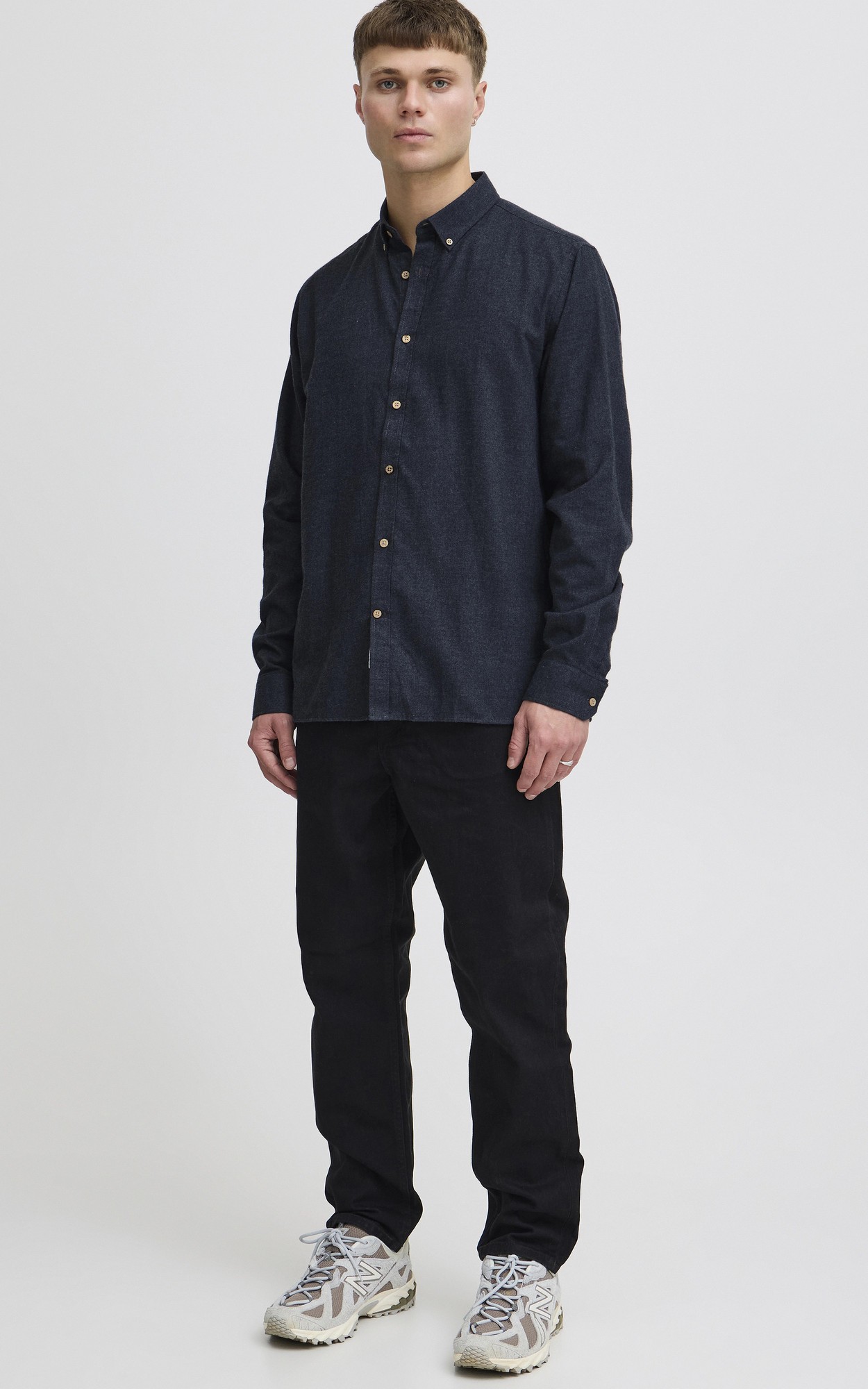 Donkerblauw Hemd image