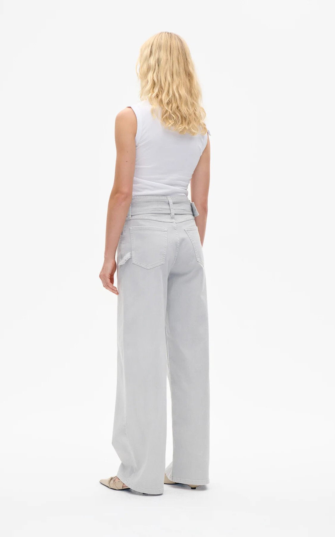 Lichtgrijs Jeansbroek image