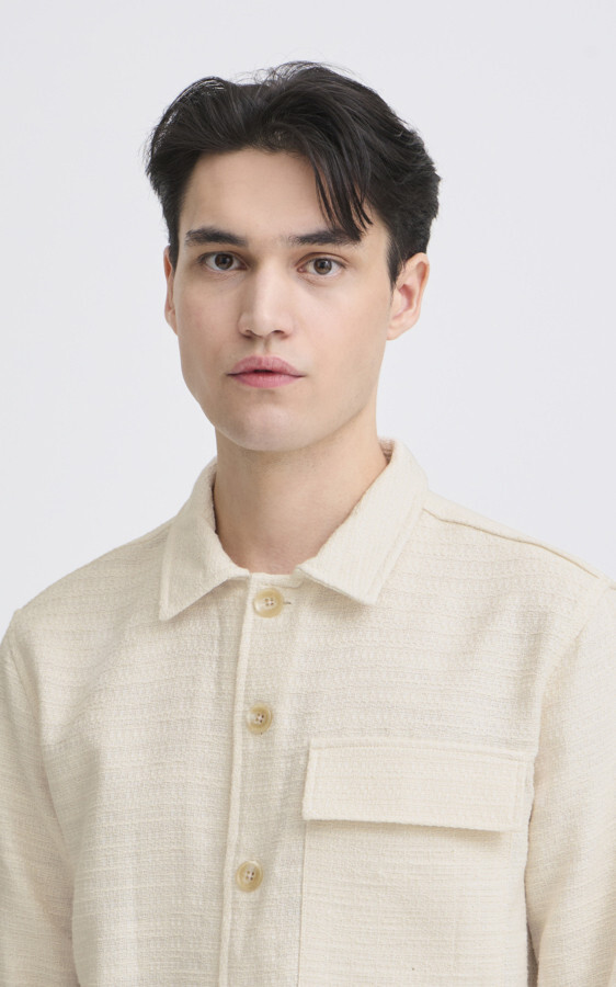 Beige Overshirt image