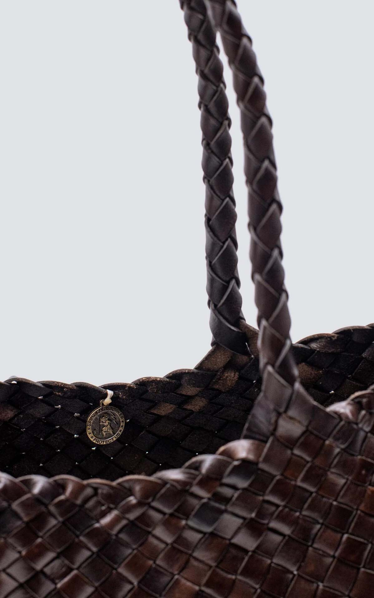 Donkerbruin Schoudertas