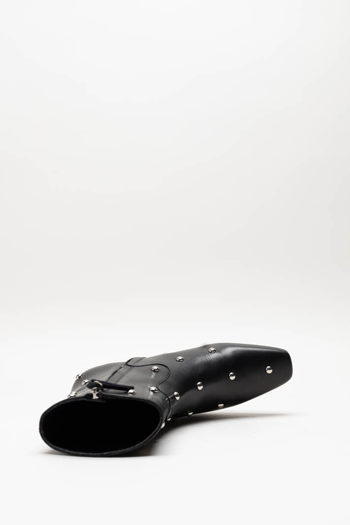 Zwart Enkellaars hak image