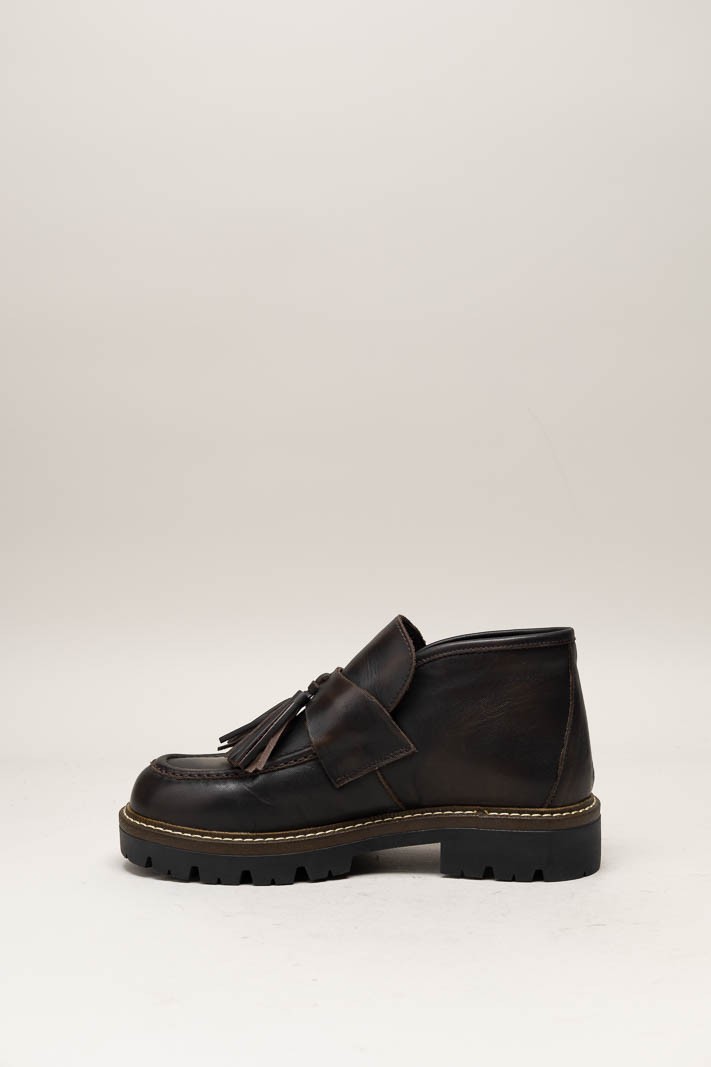 Donkerbruin Mocassin image