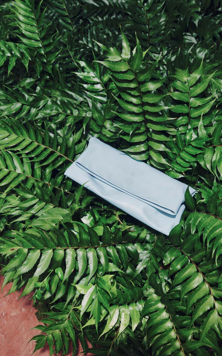 Lichtblauw Clutch