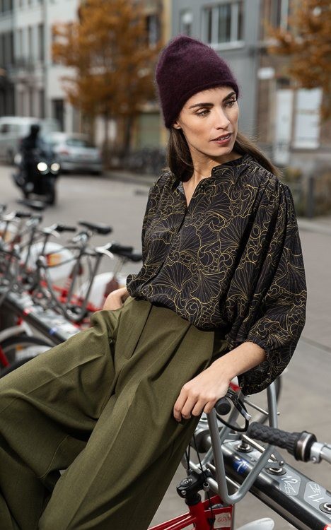 Donkerbruin Blouse image