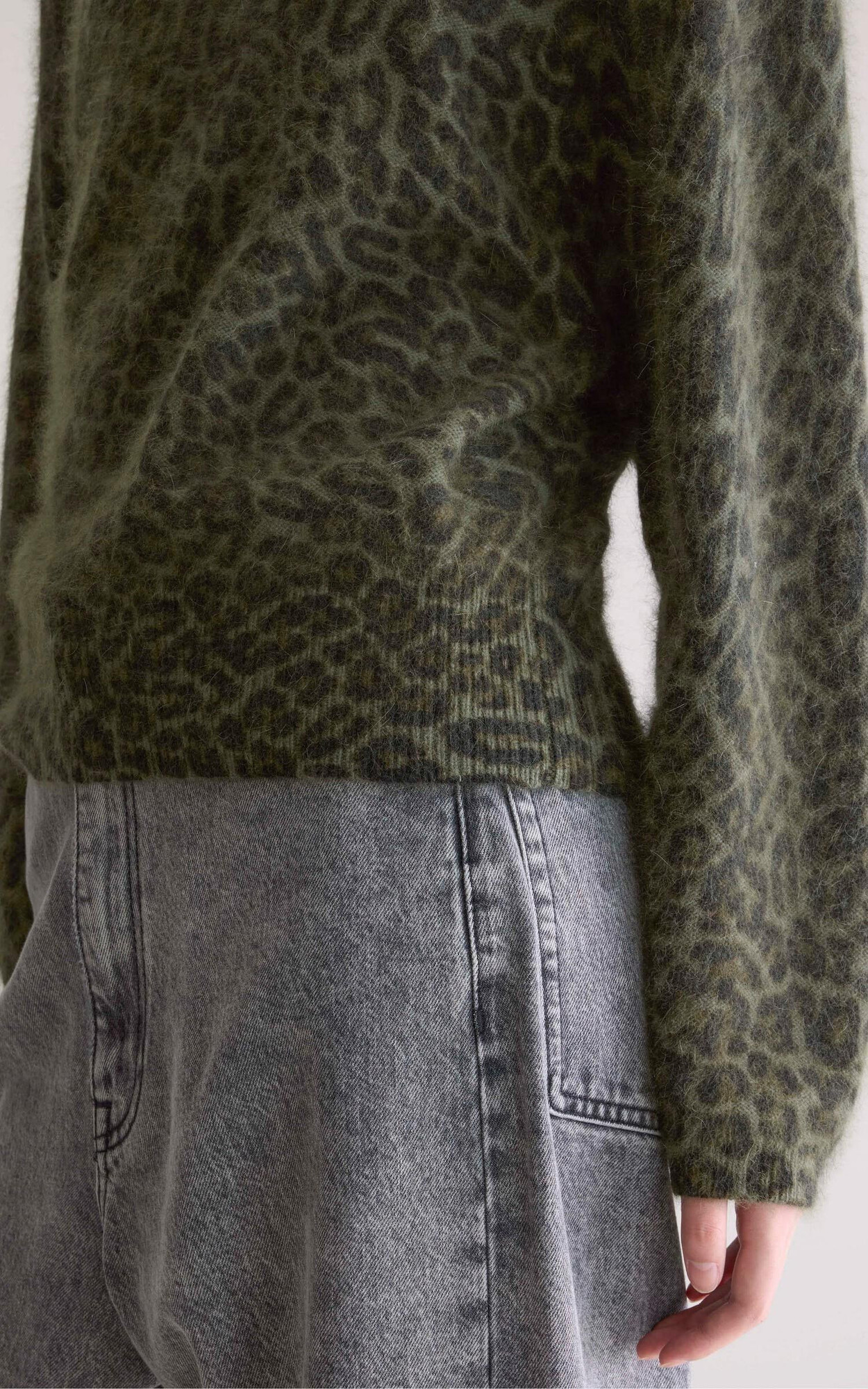 Kaki Sweater/trui image