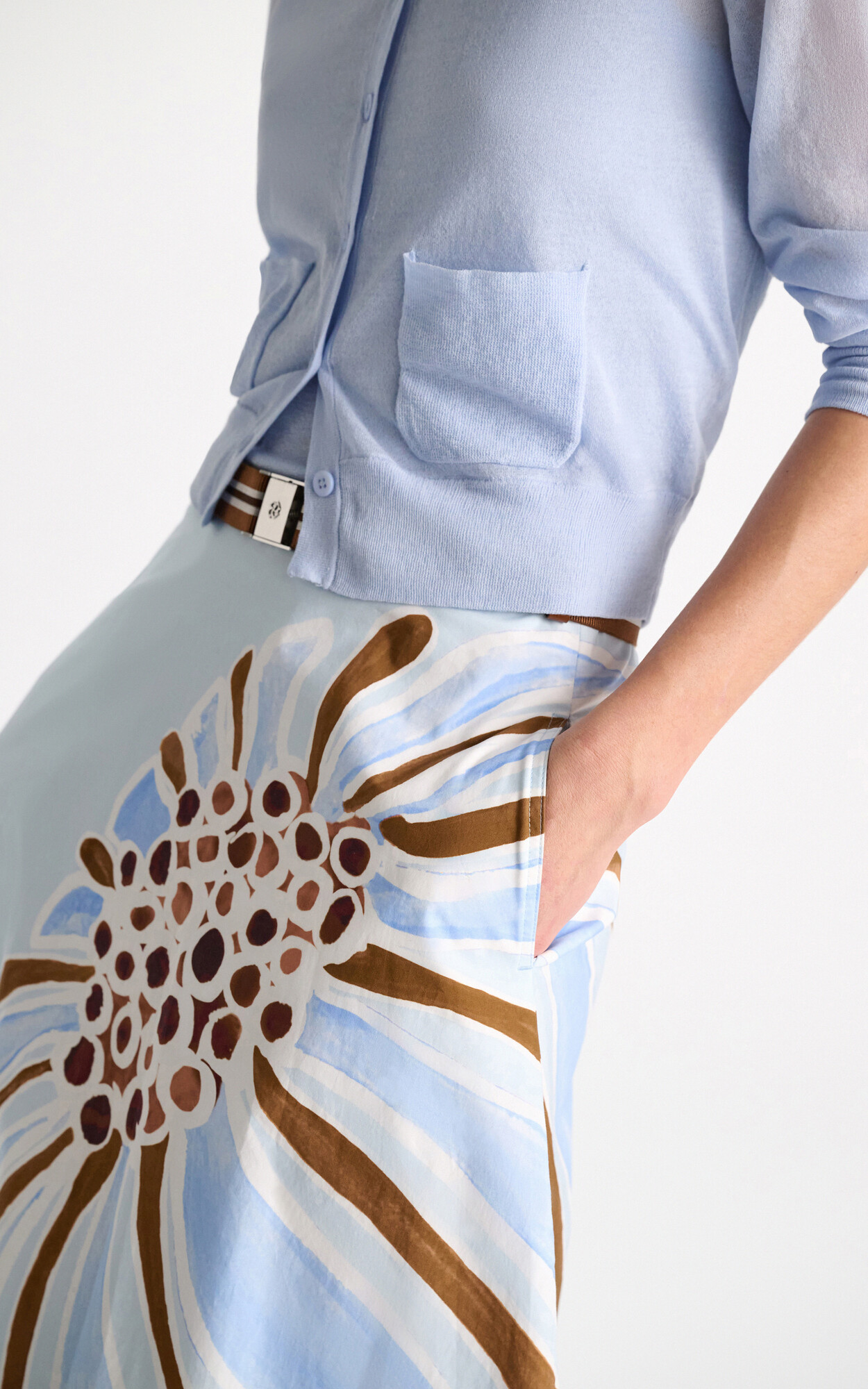 Lichtblauw Rok image