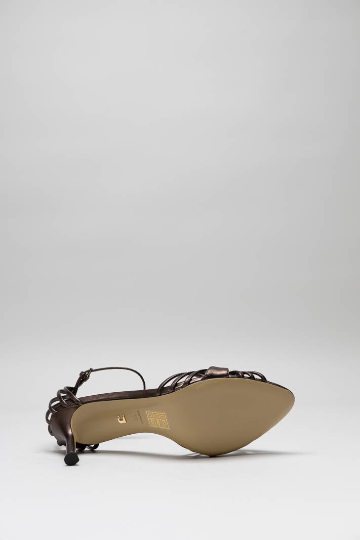 Brons Sandaal hak image