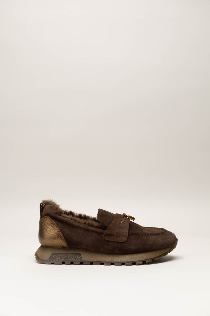 Donkerbruin Mocassin image