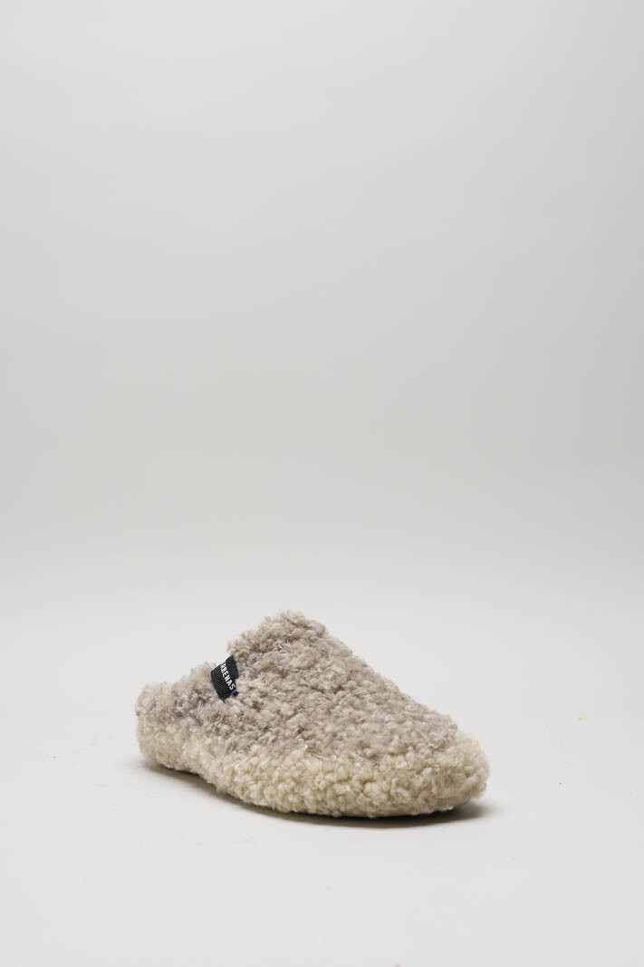 Taupe Pantoffel