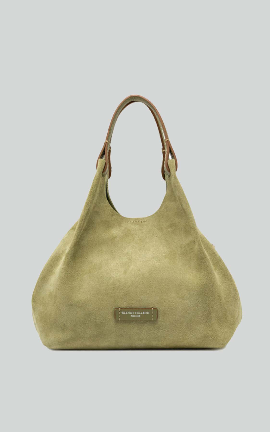 Lichtgroen Schoudertas