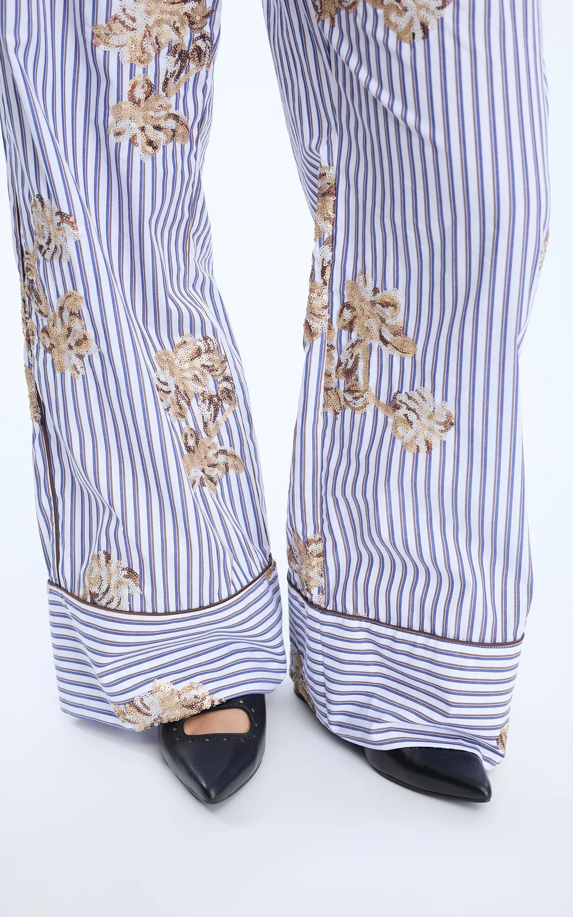 Lichtblauw Broek image