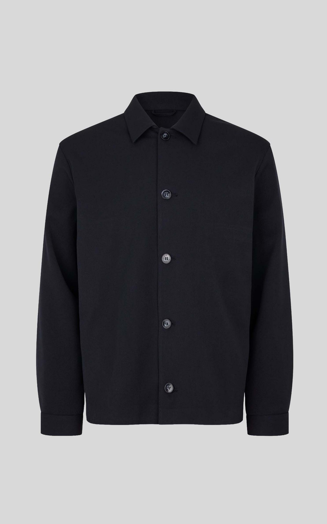 Marineblauw Overshirt