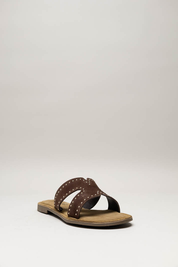 Donkerbruin Slipper