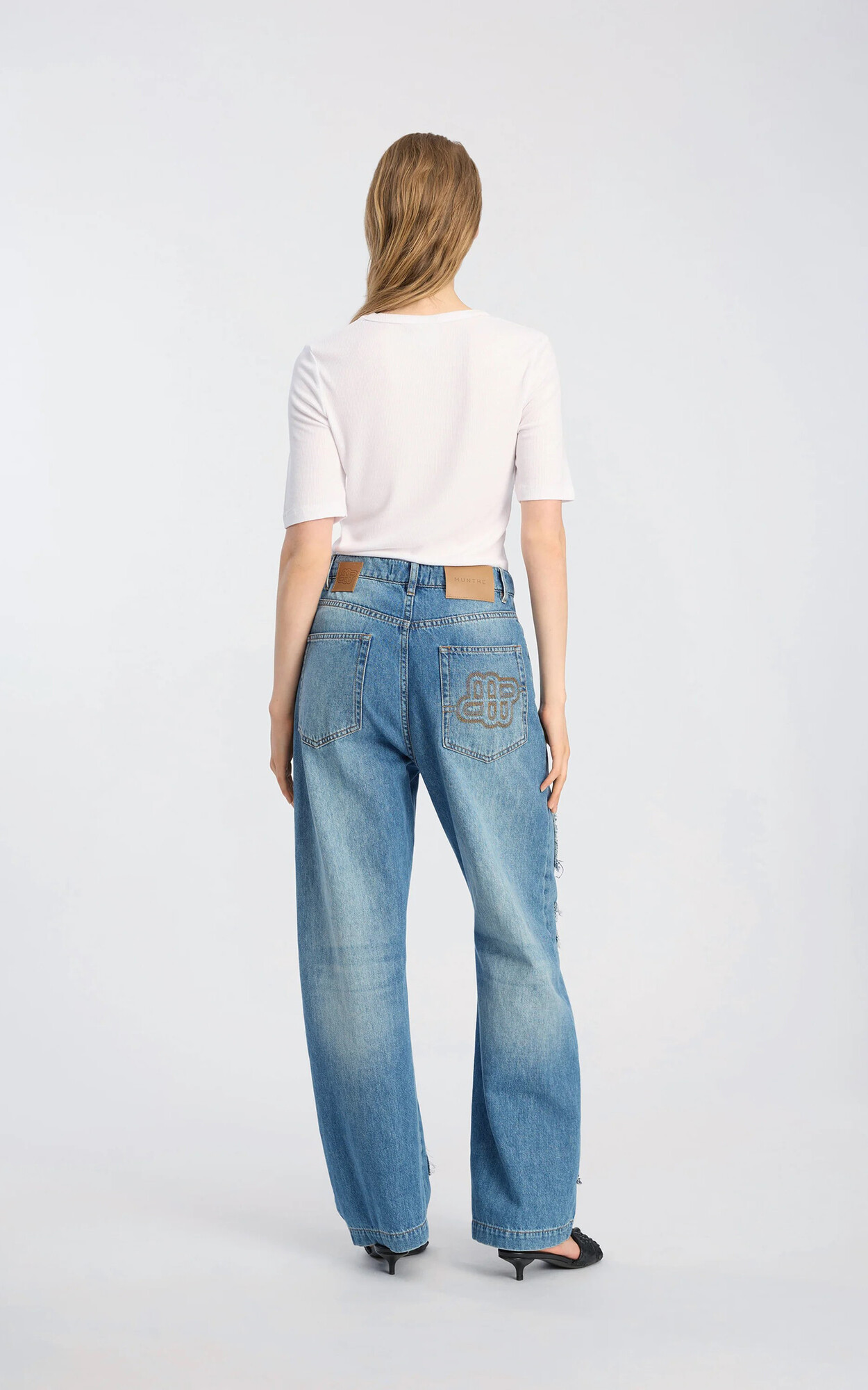 Blauw Jeansbroek image