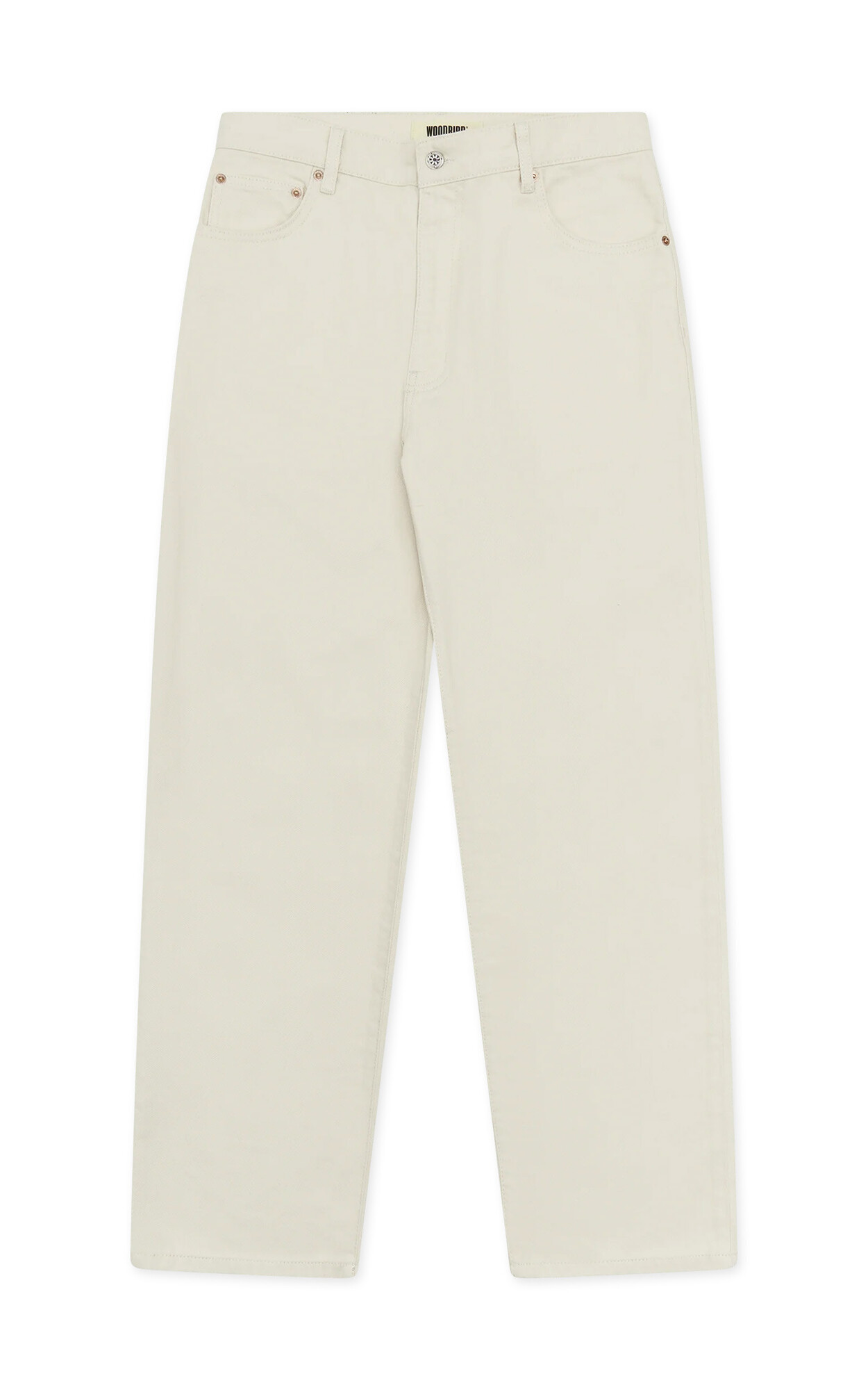 Ecru Jeansbroek