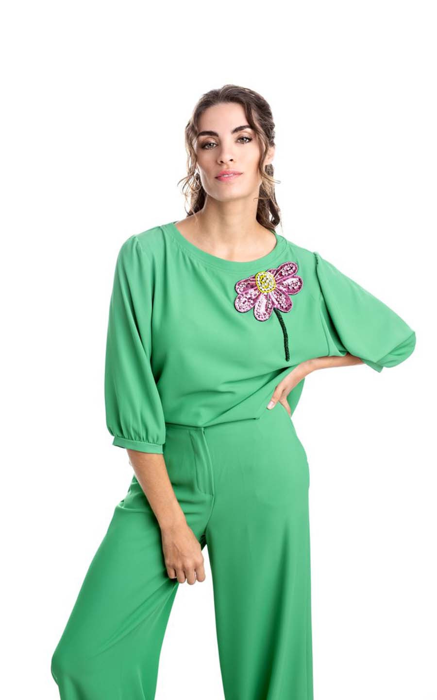 zoom in on Groen Blouse image Groen Blouse image