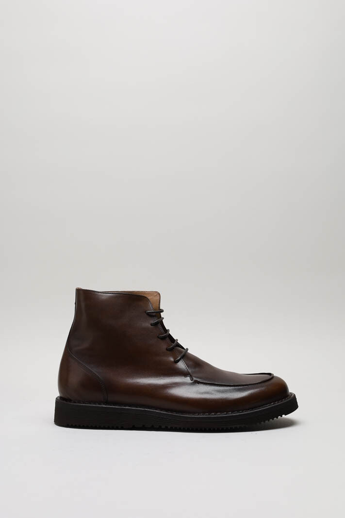 Cognac Veterschoen hoog