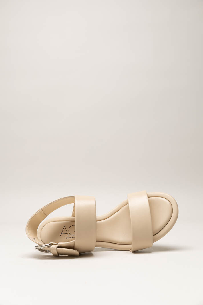 Nude Sandaal hak image