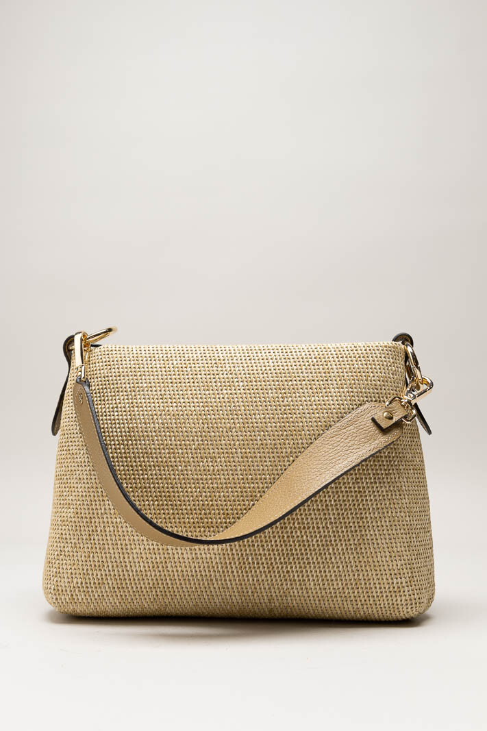 Beige Schoudertas image