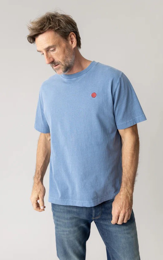 Lichtblauw T-shirt
