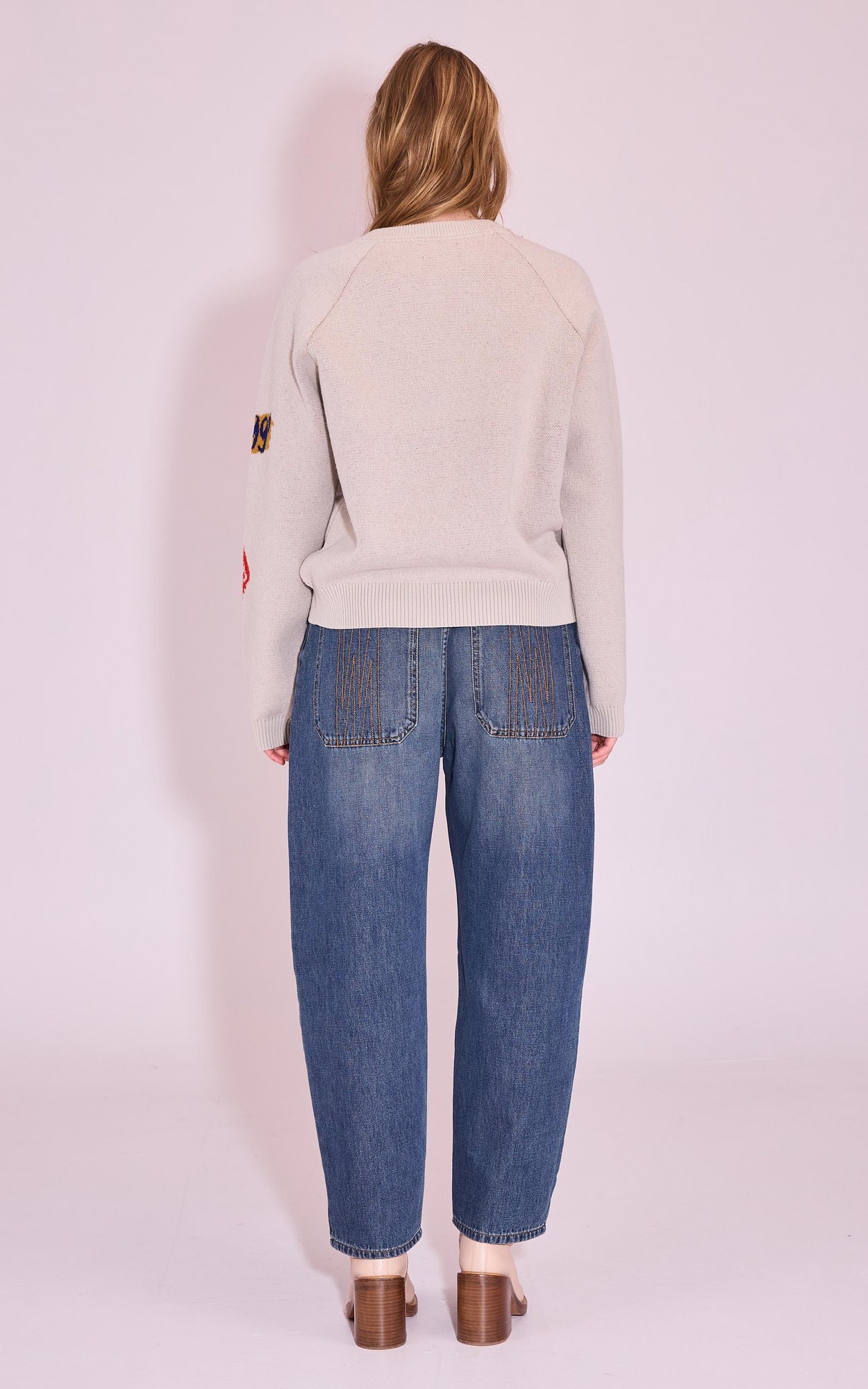 Blauw Jeansbroek image