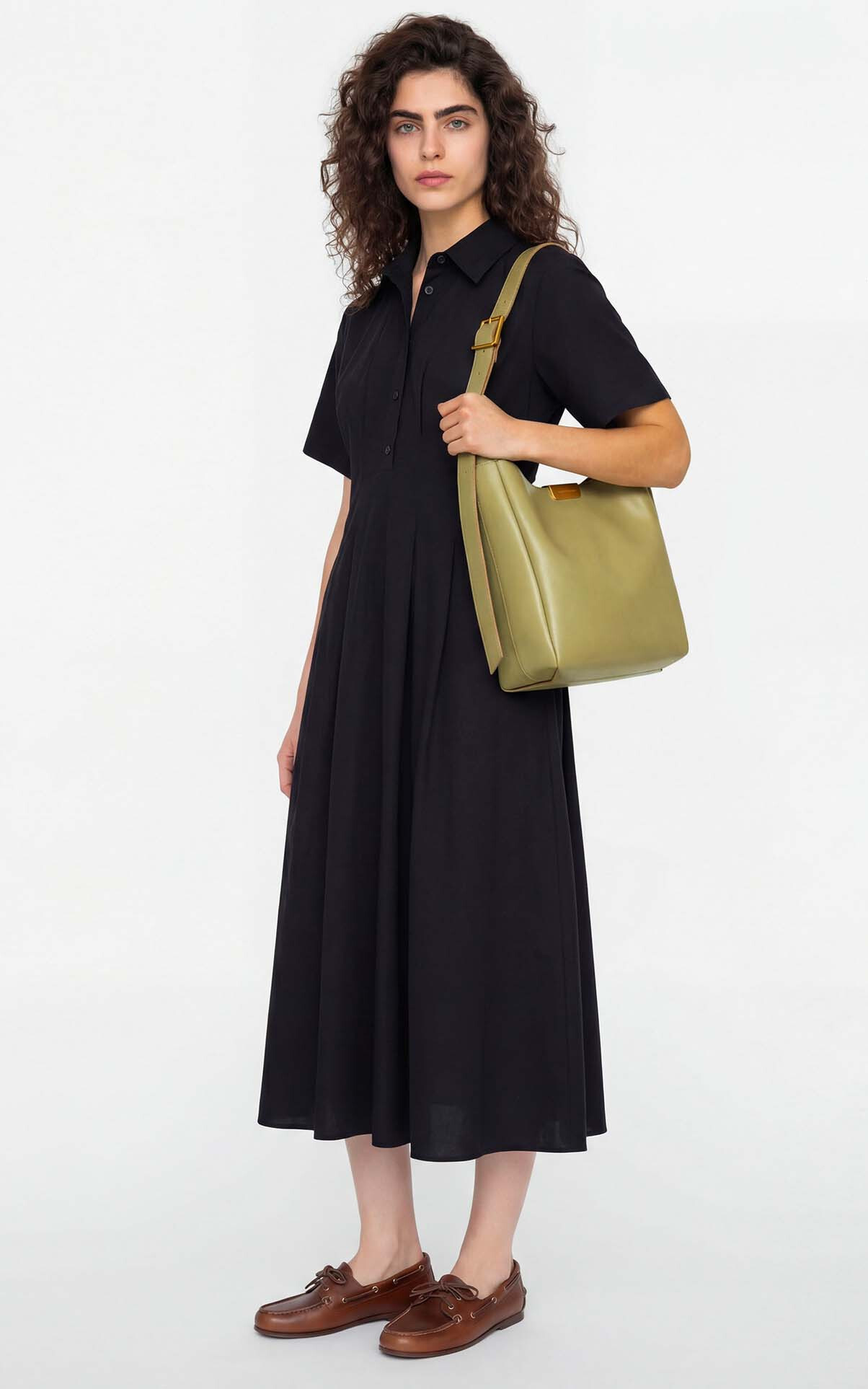 Lichtgroen Schoudertas image