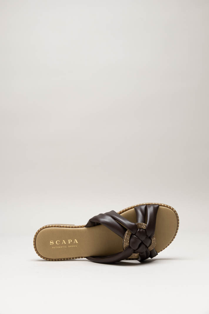 Donkerbruin Slipper image
