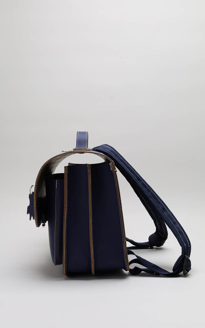 Blauw Boekentas