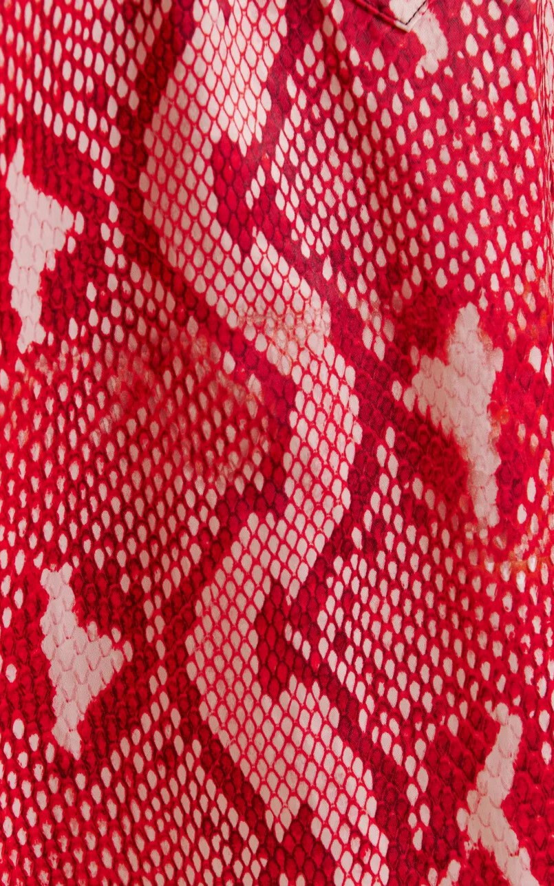 Rood Jurk image