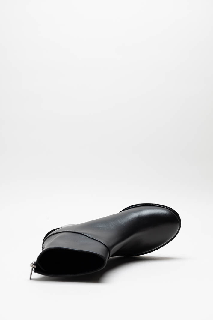 Zwart Enkellaars hak image