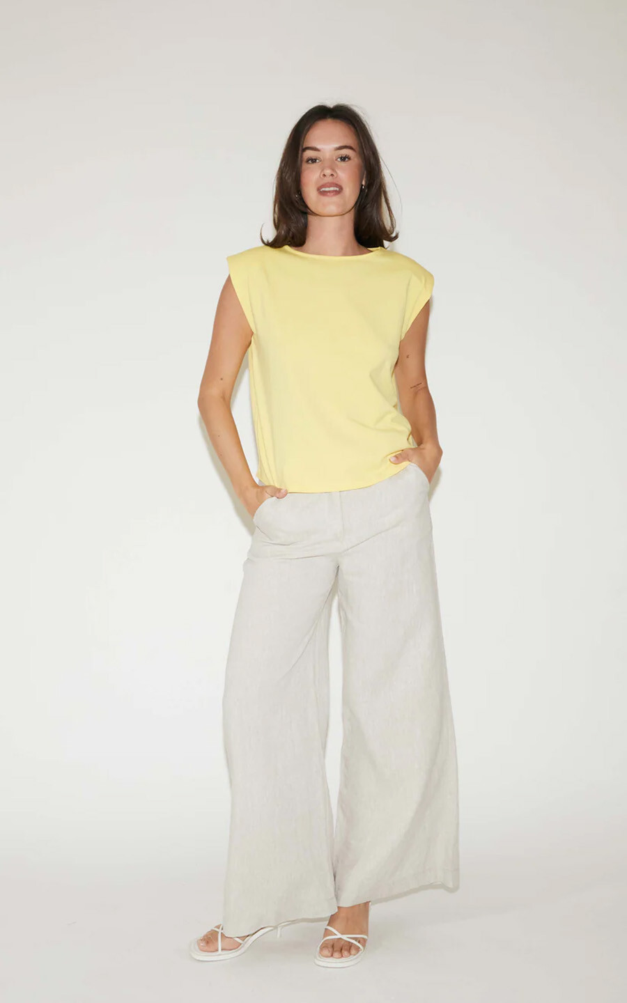 Geel T-shirt/top
