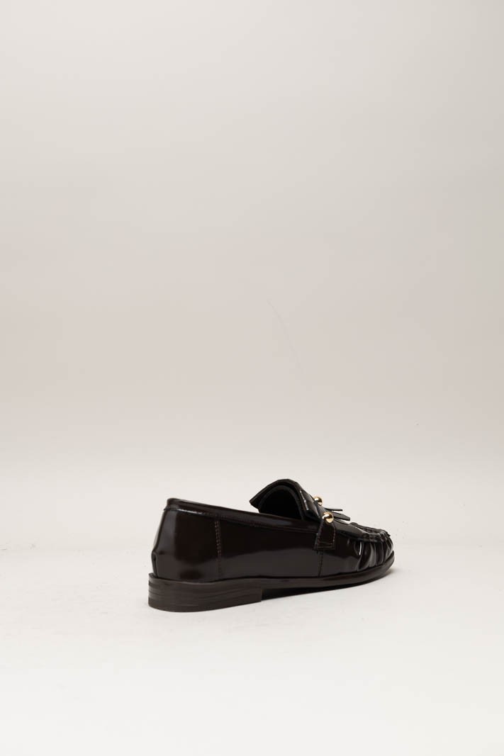 Donkerbruin Mocassin image