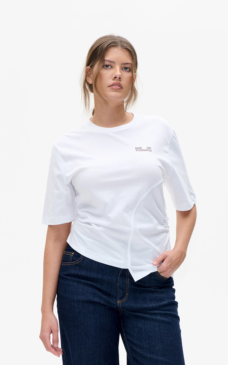 Wit T-shirt/top
