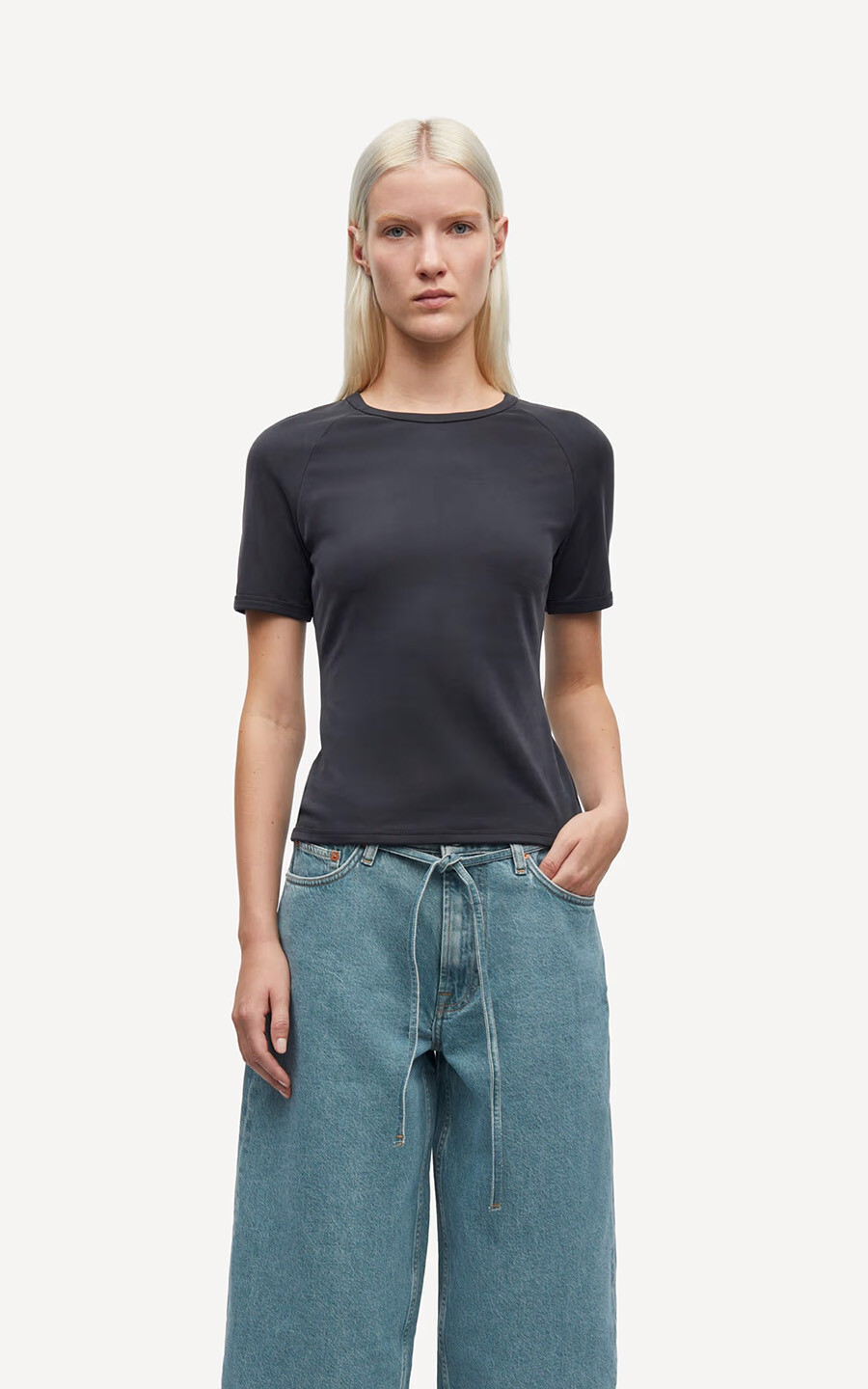Zwart T-shirt/top