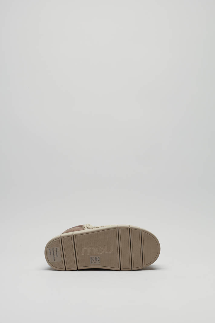 zoom in on Taupe Enkellaars plat image Taupe Enkellaars plat image