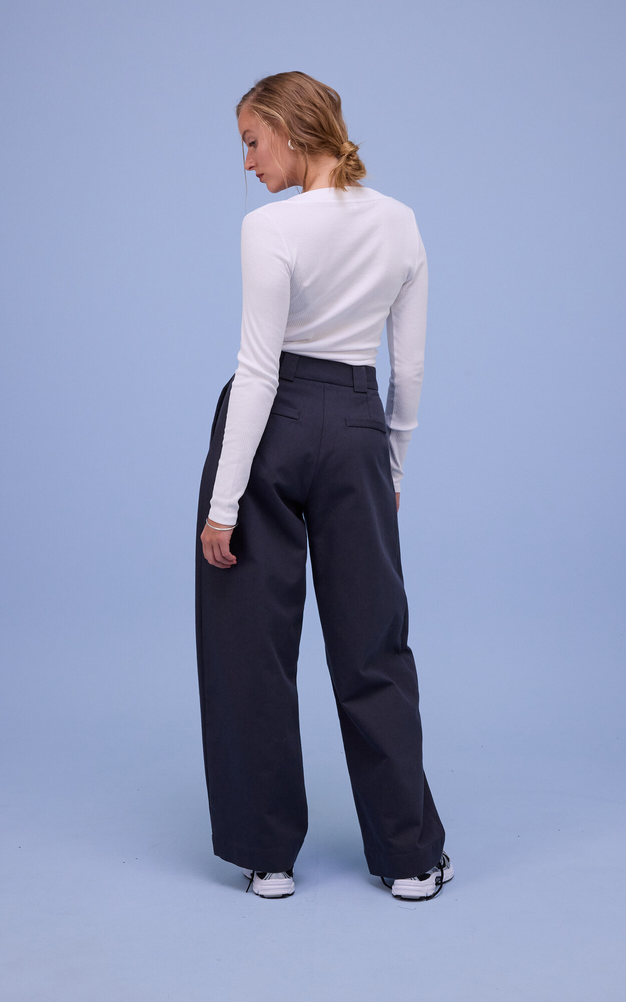 Donkerblauw Broek image