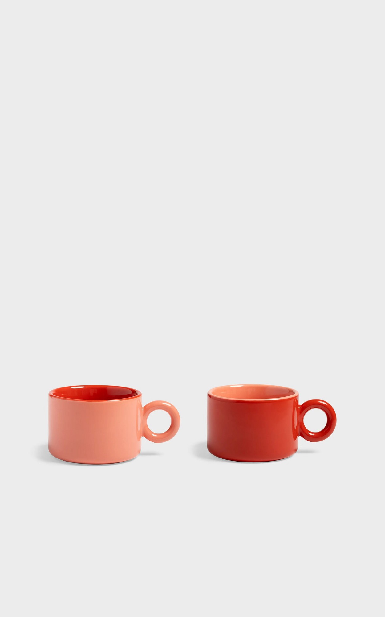 Rood Servies en glazen