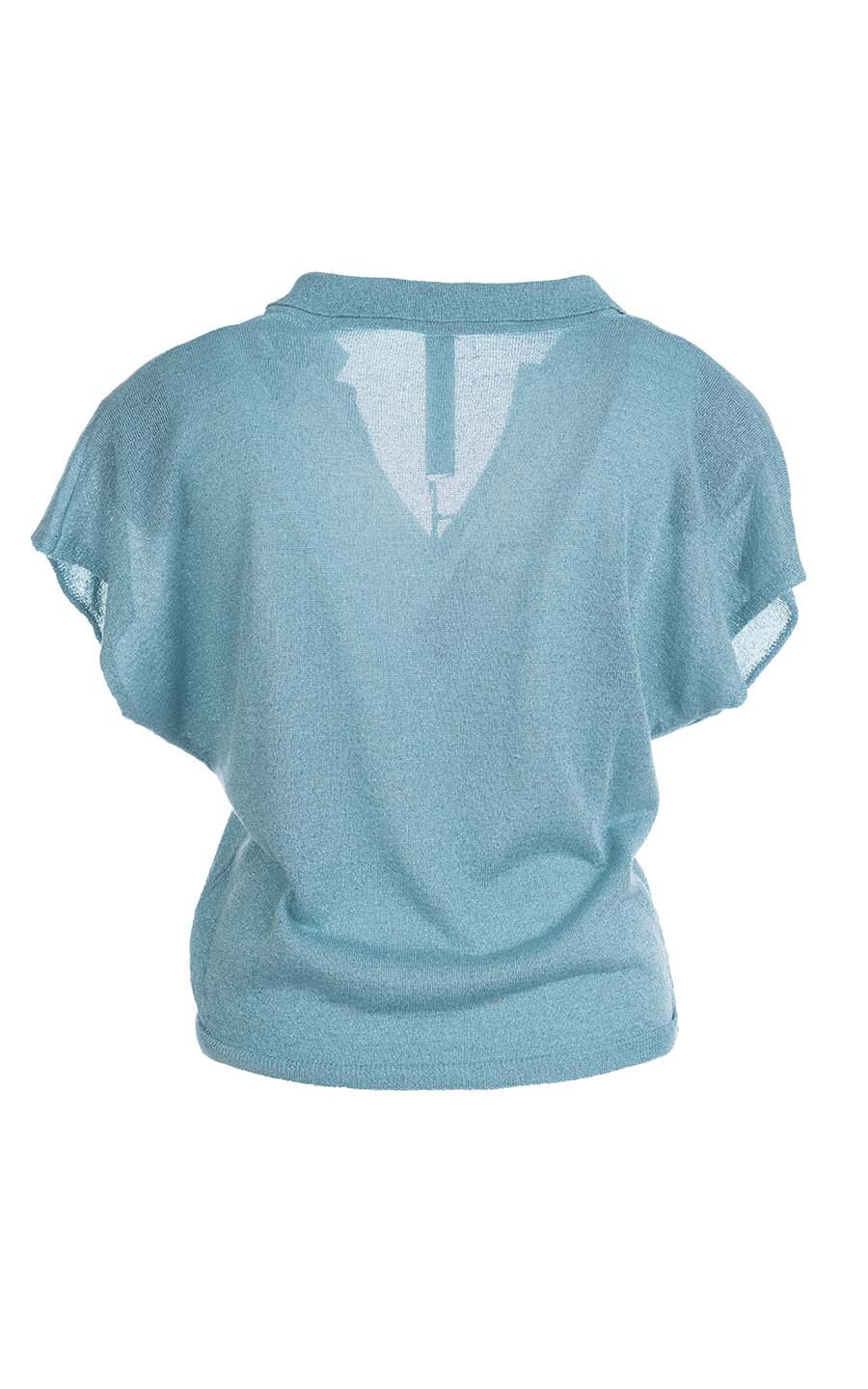 Blauw T-shirt/top