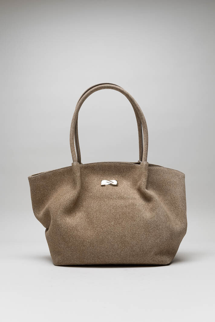 Lichtbruin Schoudertas